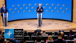 NATO Secretary General, Press Conference at Foreign Ministers Meeting, 28 NOV 2023