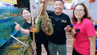 THƯỞNG THỨC TIẾT CANH TÔM HÙM ALASKA | LOẠT MÓN NGON GÂY SỐC | CHỢ PHIÊN TÂY BẮC