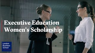 Executive Education women’s scholarships | LBS