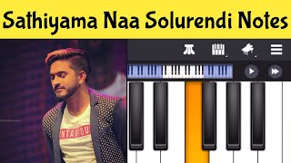 Sathiyama Naan Solurendi | Mugen Rao | Perfect Piano Tamil Songs