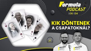 Podcast: Kik döntenek az F1-es csapatoknál?