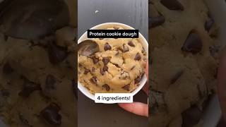 Protein cookie dough recipe. #proteincookiedough