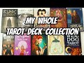 My Full TAROT CARD Collection 🃏 40+ Decks 😲