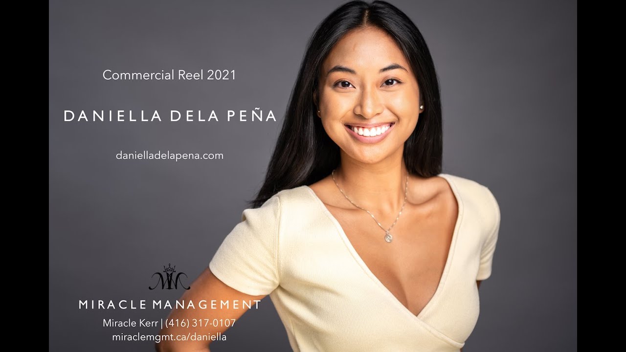 Daniella Dela Peña Commercial Demo Reel 2021 - YouTube