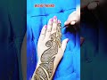 Stylish back hand mehndi design | Easy arabic mehndi | Mehndi ka design | Mehndi design |Mehndi