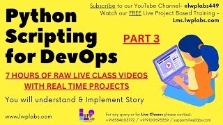 Python Scripting Part 3 | DevOps | Functions | Variable | Loops | Nested if Under Loop