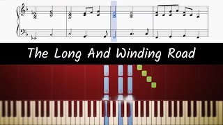 How to play piano part of The Long And Winding Road by Beatles