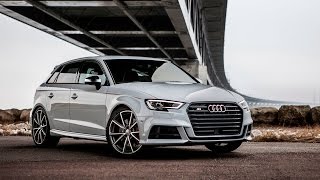 2017 AUDI S3 SPORTBACK FACELIFT (310hp) - Launch control, exterior, interior etc