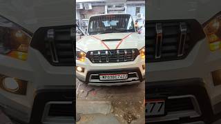 #MahindraScorpioclassicS4installs1frontgrill  Mahindra Scorpio classic S4 install front grill s11