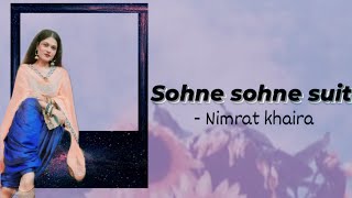 SOHNE SOHNE SUIT | NIMRAT KHAIRA | srishtipresents