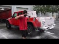 Deep Cleaning The MUDDIEST Jeep Gladiator Ever  Insane Satisfying Disaster Detailing Transformation