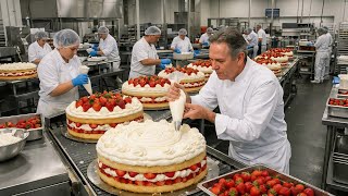 Inside the Strawberry Shortcake Factory: The High-Risk Cake Thomas Keller Respects (Full Process)