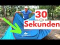 Quechua Campingzelt 2 seconds zusammenlegen ✅ Einfache Anleitung