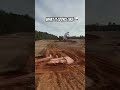 dirt bike rider holds 450cc dirt bike pinned 💀