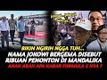 MOMENT NAMA PRESIDEN JOKOWI BERGEMA DISEBUT RIBUAN PENONTON DI SIRKUIT MANDALIKA !