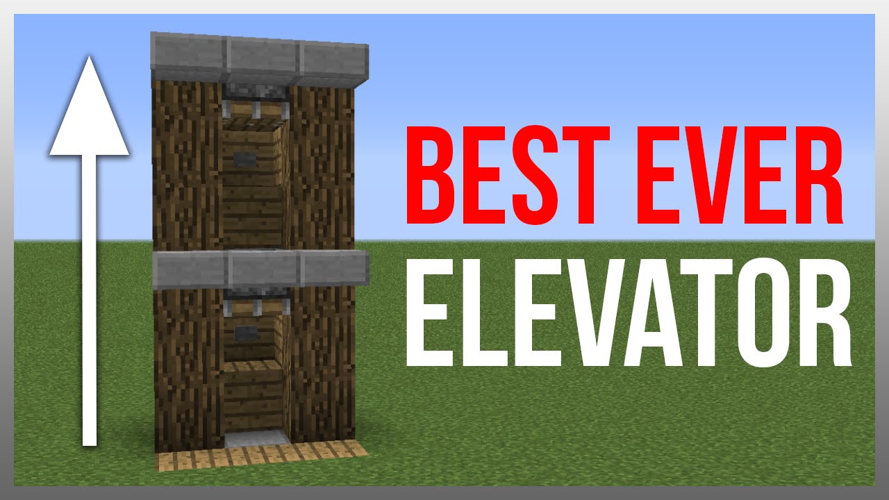 Minecraft 1.10: Redstone Tutorial - BEST Elevator! - YouTube