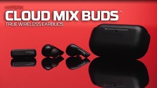 HyperX Cloud MIX Buds - 진정한 무선 이어버드 I 경량의 게이밍 이어버드.