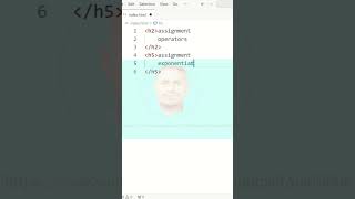 JavaScript Tutorial for Beginners / JavaScript learn / exponentiation assignment operators tag