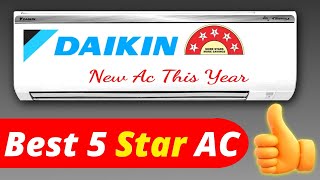 Daikin 1.5 Ton 5 Star Inverter Split AC (Copper, PM 2.5 Filter, 2024 Model, MTKM50U, White)