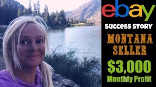 eBay Seller Success: Rural Montana Seller Thrifts and Profits $3k a Month!