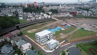 20190602町田市金森調節池ドローン1