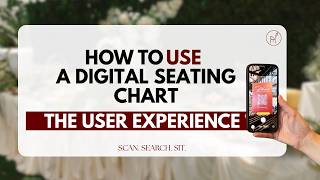 How to use a Digital Seating Chart - The Guest Experience