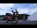 【3 島根県ツーリング】日本一簡単なラーツーです ハンターカブct125で行く他県のホンダドリームに行こう原付き二種ツーリング【大型バイク見学編】