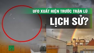 UFO xuất hiện cạnh cầu vồng đôi tại Tây Ban Nha trước thảm họa lũ quét | VTC14