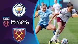 Manchester City vs. West Ham: Extended Highlights | BWSL | CBS Sports Attacking Third