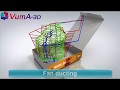 VUMA3D-network 2018 - Fan ducting - 3D mine ventilation simulation software www.vuma3d.com
