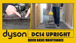 Dyson DC14 Upright Vacuum Cleaner Basic Maintenance