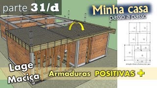 # 31/d - Armaduras POSITIVAS da LAJE MACIÇA - PROJETO