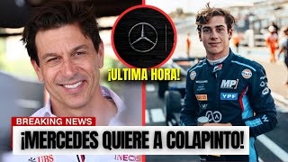 ¡MERCEDES QUIERE A COLAPINTO! ¡CONTRATO MILLONARIO para FRANCO COLAPINTO! ¿ACEPTARÁ?