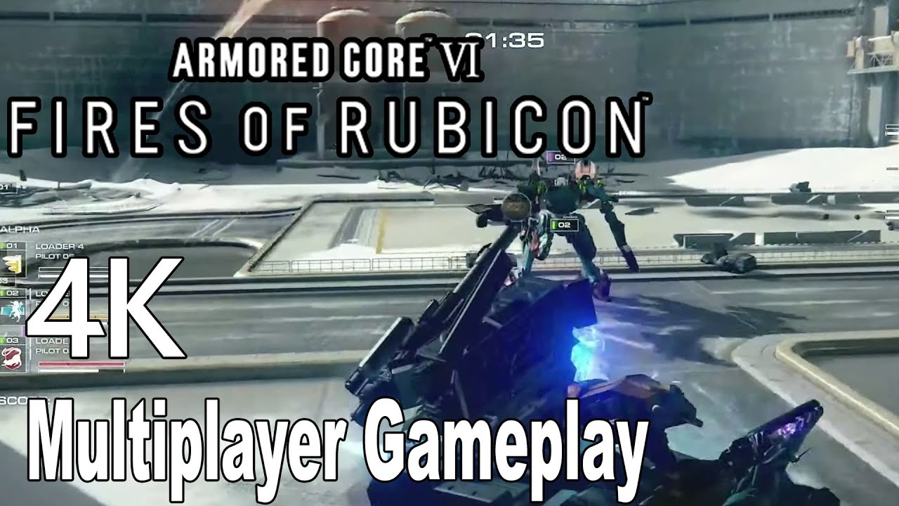 Armored Core VI Fires Of Rubicon Multiplayer Gameplay 4K - YouTube