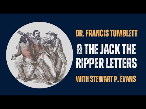 Jack the Ripper suspect Francis Tumblety with Stewart Evans.