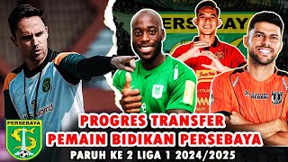 🚨BREAKING NEWS❗UPDATE PROGRES TRANSFER PEMAIN BIDIKAN PERSEBAYA UNTUK PARUH 2 LIGA 1 2024/2025