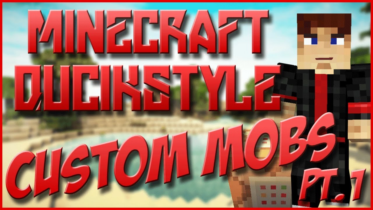 Minecraft: Quickstyle - How To Spawn Custom Mobs With Command Blocks 1. ...