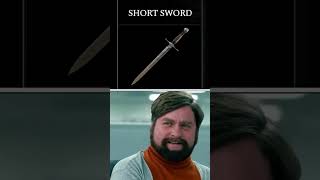 Ranking Straight Swords | Elden Ring #shorts #eldenring