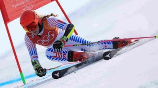 Mikaela Shiffrin Wins Gold Medal In Giant Slalom At Winter Olympics
