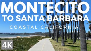 Montecito to Santa Barbara beach bike path