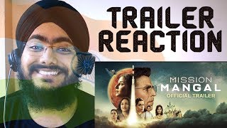 Mission Mangal Trailer REACTION | Akshay | Vidya | Sonakshi | Taapsee | Dir: Jagan Shakti | 15 Aug