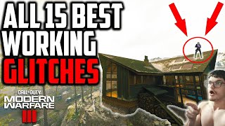 Modern Warfare 3 ALL 15 BEST WORKING GLITCHES & SPOTS In One Video