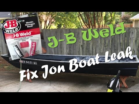 How To Repair Aluminum Boat Leak / How To Repair