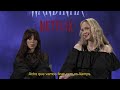 entrevista wandinha o que jenna e gwendoline fariam foquinha