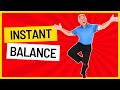 Seniors: How To Instantly Improve Balance & 2 Best Exercises