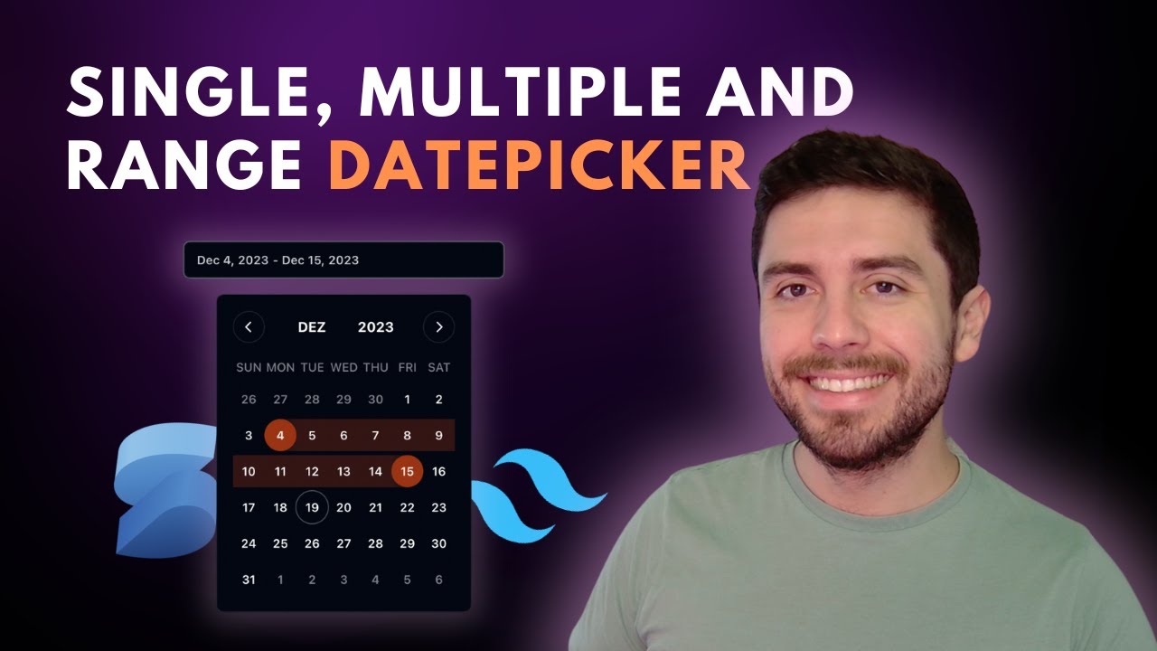 Datepicker From Scratch Youtube