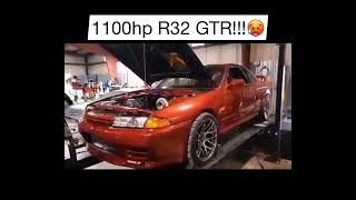 1100hp R32 GTR on Dyno!!!🥵