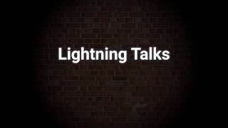 RubyConf 2019 - Lightning Talks