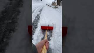 Satisfying snow clearing #audio #staisfying