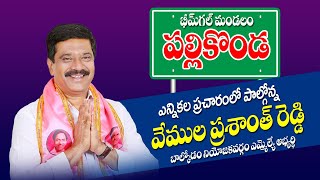 భీంగల్ మండలం పల్లికొండ గ్రామంలో ఎన్నికల ప్రచారం లో పాల్గొన్న మంత్రి వేముల ప్రశాంత్ రెడ్డి